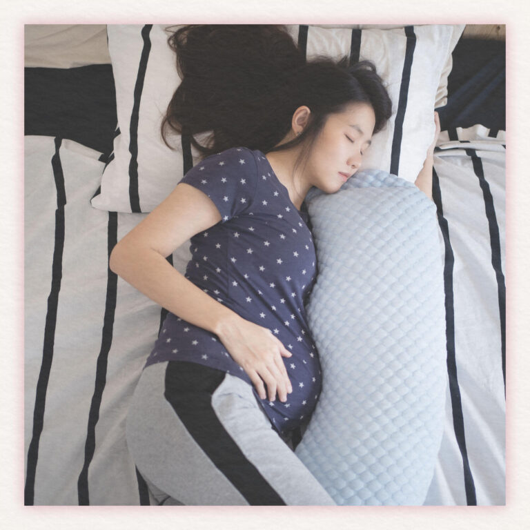 孕婦側睡