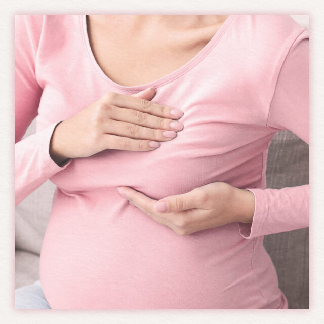 懷孕乳房脹痛