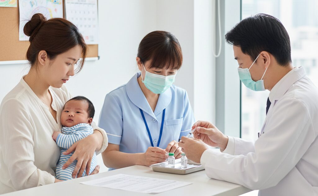嬰兒免費疫苗