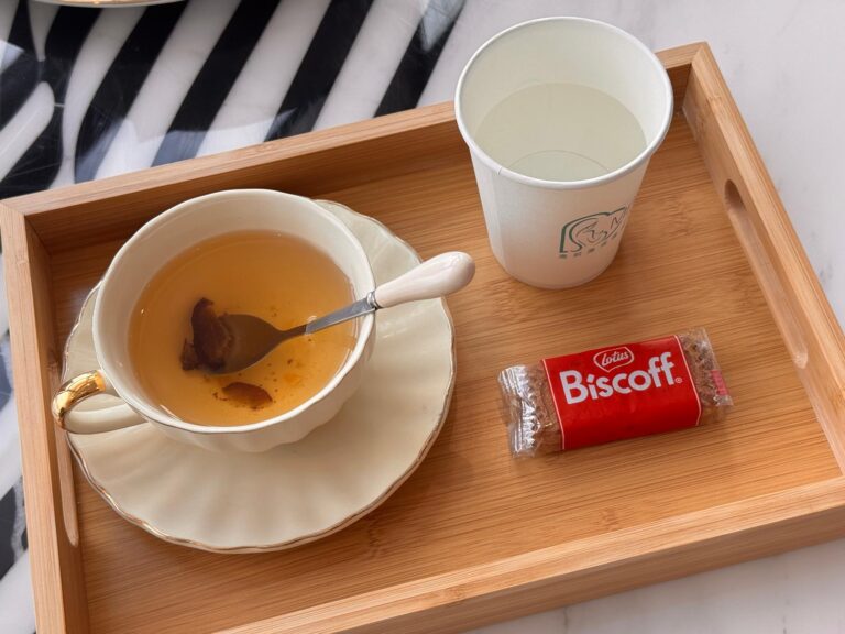 養生茶和小零食
