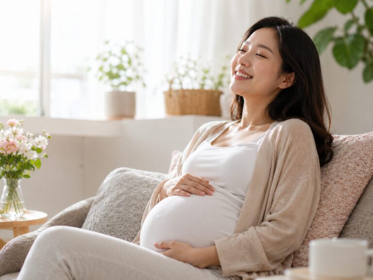 孕婦心情愉快